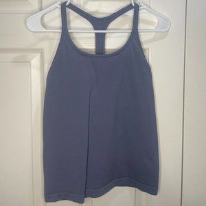 Athleta Ribbed Tank Top Built-in Bra